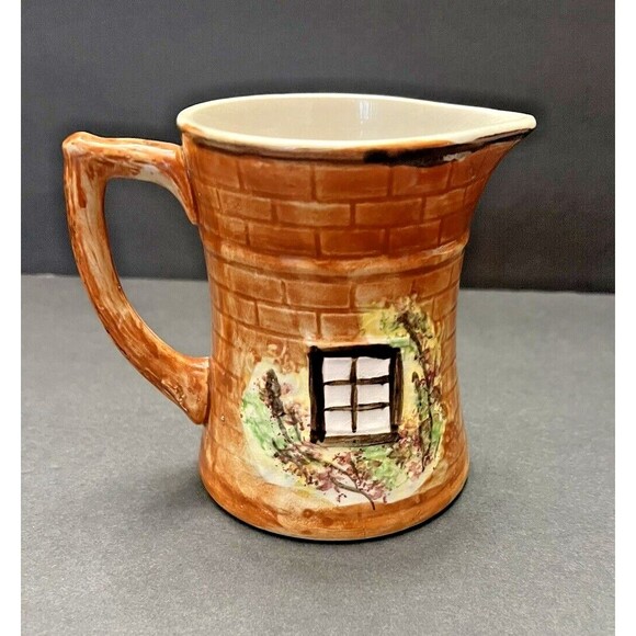 Vintage Price Kensington Cottage Pitcher Creamer Vase #845007 4 3/4" - Picture 2 of 5